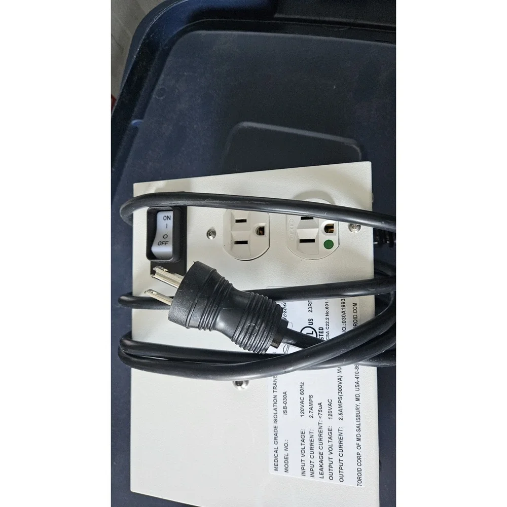 Toroid Corp ISB-030A Medical Grade Isolation Transformer